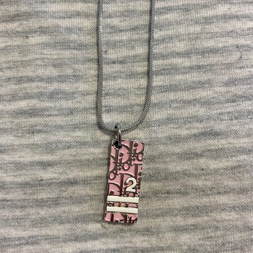 y2k vintage Dior necklace